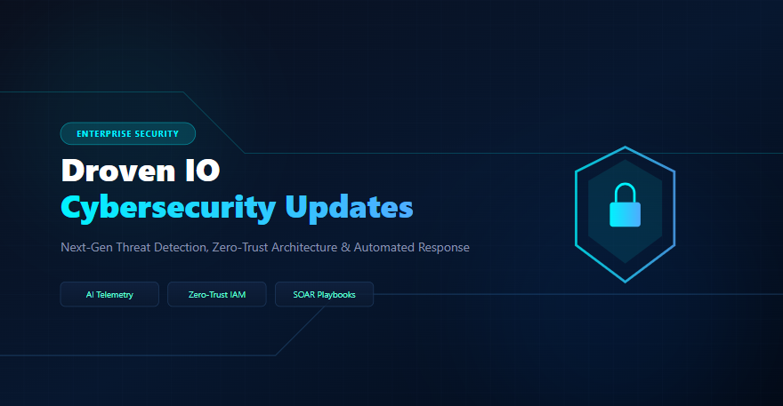 Droven IO Cybersecurity Updates | Ransomware & Zero-Day Defense